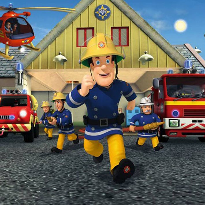 Kidskriebels -  Brandweerman Sam kamp (3-4 jaar)