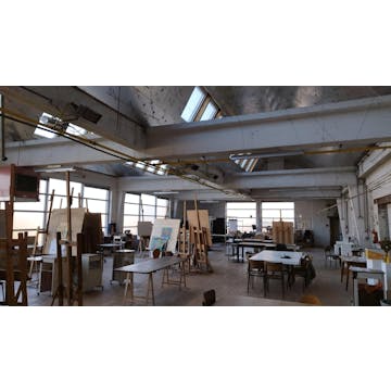 Atelier in beeld: Kunstacademie Zwevegem 2D-atelier