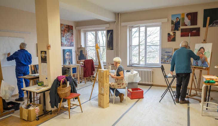 Atelier in beeld: Atelier13 kunstcollectief - locatie Kessel-Lo