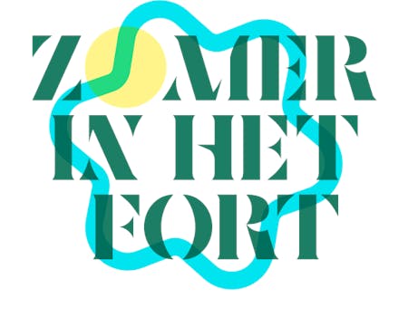Logo zomer in het fort