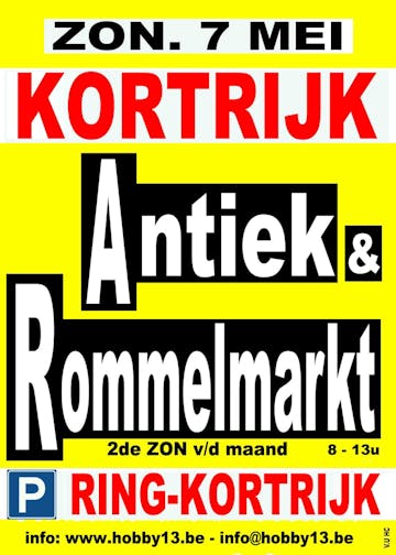 Antiek & Rommelmarkt te Kortrijk