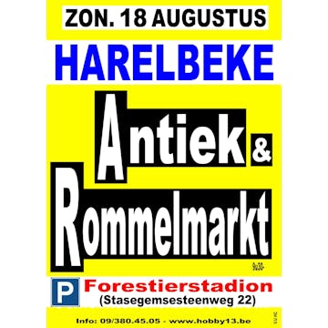 Antiek & Rommelmarkt te Harelbeke