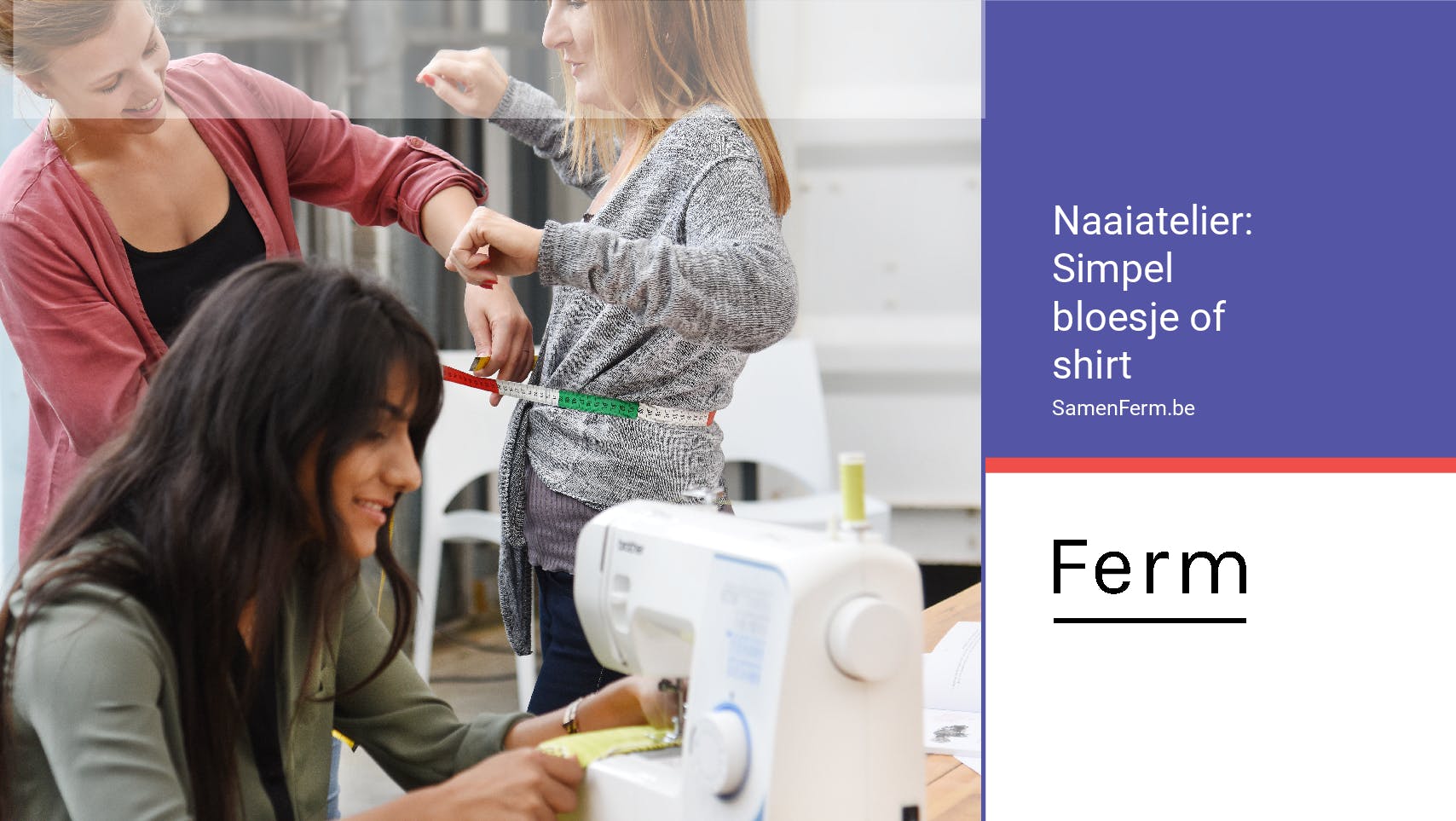 Naaiatelier: Simpel bloesje of shirt (5 sessies)