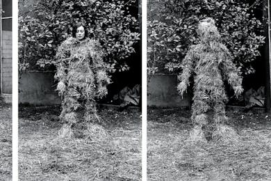 Relationship: The Body’s Relationship with Natural Elements. The Body Covered with Straw, 1975 