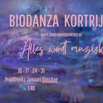 Proefreeks Biodanza Kortrijk ' Alles wordt muziek '