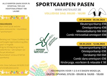Combi danskamp + omnisportkamp Pasen 2024 - week 2
