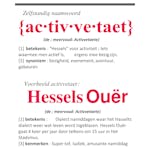 Hessels Ouër: dialectnamiddag