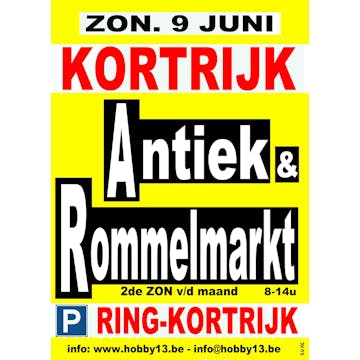 Antiek & Rommelmarkt te Kortreijk