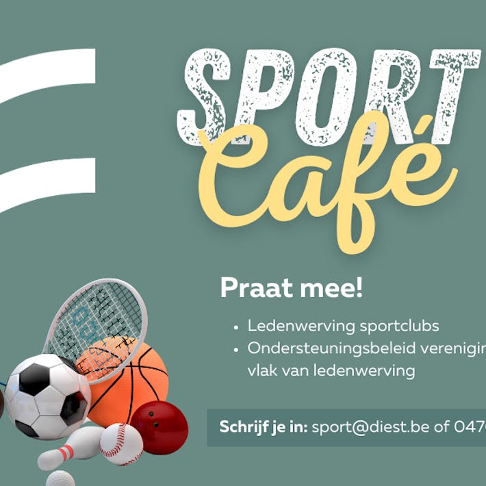 Sportcafé | 23 mei 2024 (nieuwe datum)