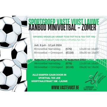 Minivoetbalkamp NM zomer 2024 - week 9