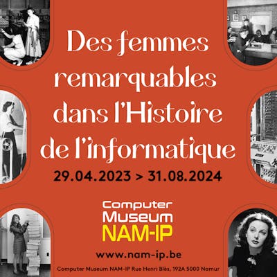 Exposition temporaire "Des femmes remarquables dans l'Histoire de l'informatique"