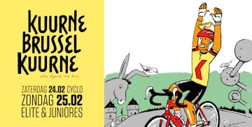 Start wielerwedstrijd Kuurne-Brussel-Kuurne