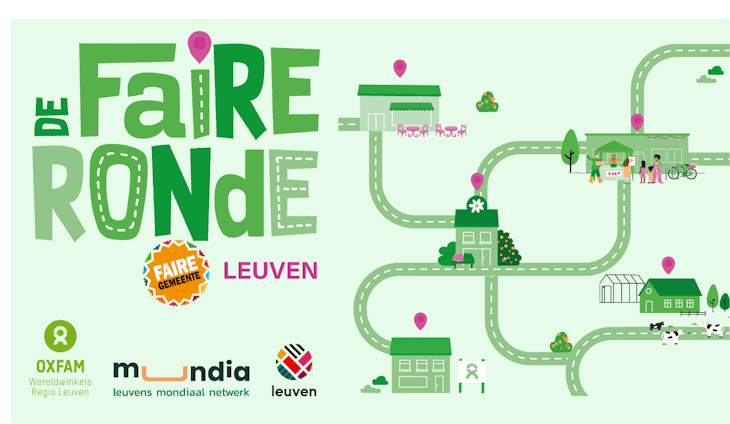 De Faire Ronde Leuven | Wandeling of fietstocht langs faire locaties