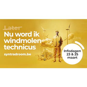 Infodag Syntra West | za 23 maart & ma 25 maart '24 | Kortrijk