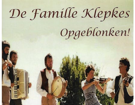 cover cd 'Famille Klepkes opgeblonken!'