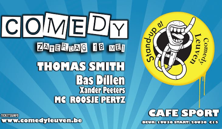 Comedy Leuven: Thomas Smith & Bas Dillen