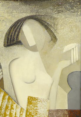 Femme se poudrant, 1918