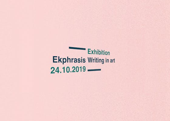 Ekphrasis – L’écriture dans l’art