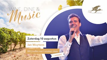 Wine, Dine & Music with Jan Wuytens