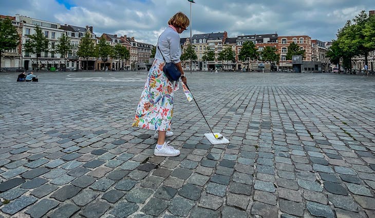 City Golf Leuven - stadsgolfen tussen de Leuvense bezienswaardigheden