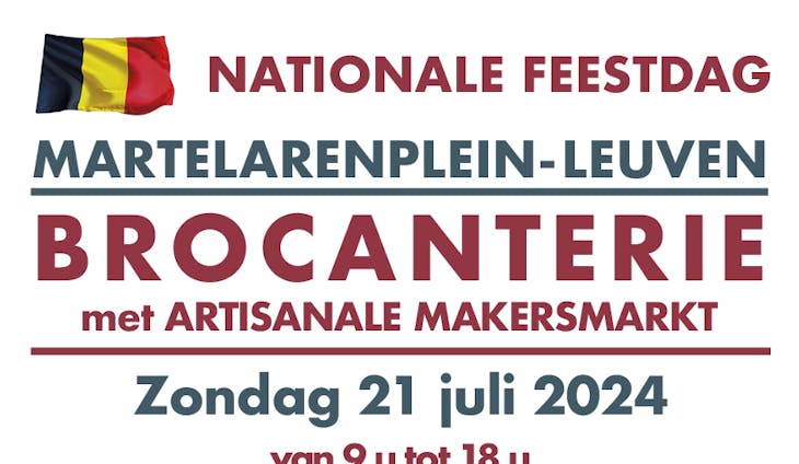 Brocanterie met Artisanale Makersmarkt Leuven