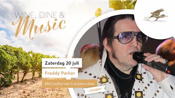 Wine, Dine & Music with Freddy Parker