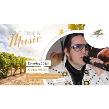 Wine, Dine & Music with Freddy Parker