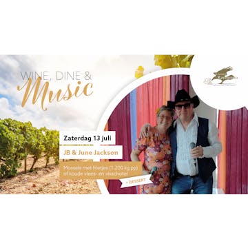 Wine - Dine & Music with JB & June Jackson