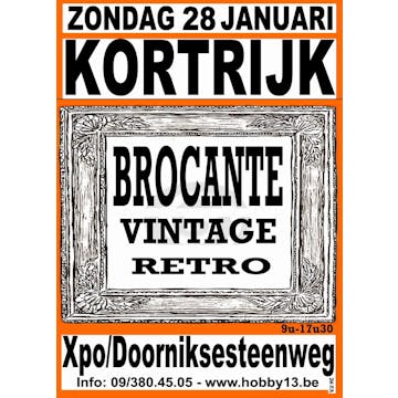 Retro brocante Vintage te Kortrijk
