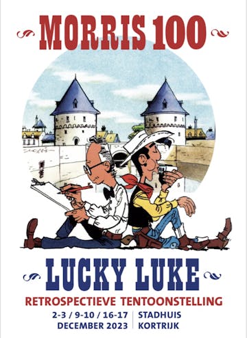 Lucky Luke - retrospectieve tentoonstelling