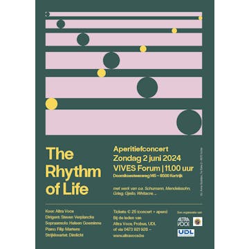 The Rhythm of Life - Aperitiefconcert