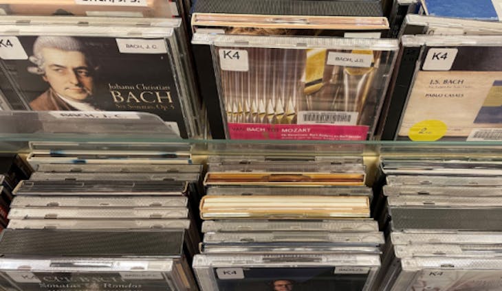 CD-verkoop klassieke muziek