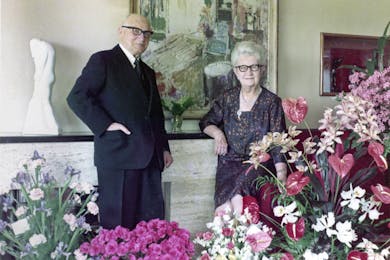 Jules en Irma Dhondt-Dhaenens, 1968.