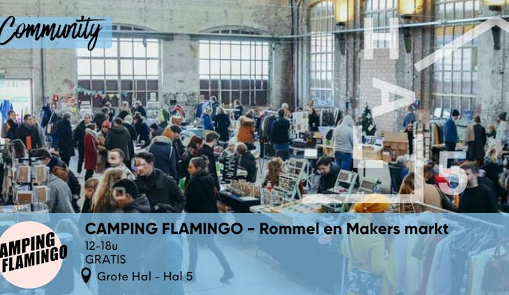 Camping Flamingo - Rommel en Makers markt 2022