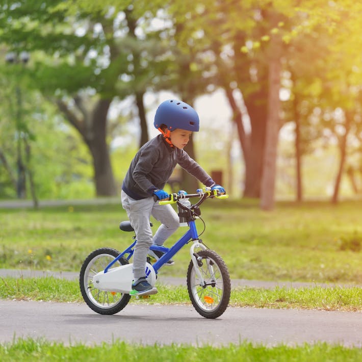 Leer je kind fietsen op twee wielen