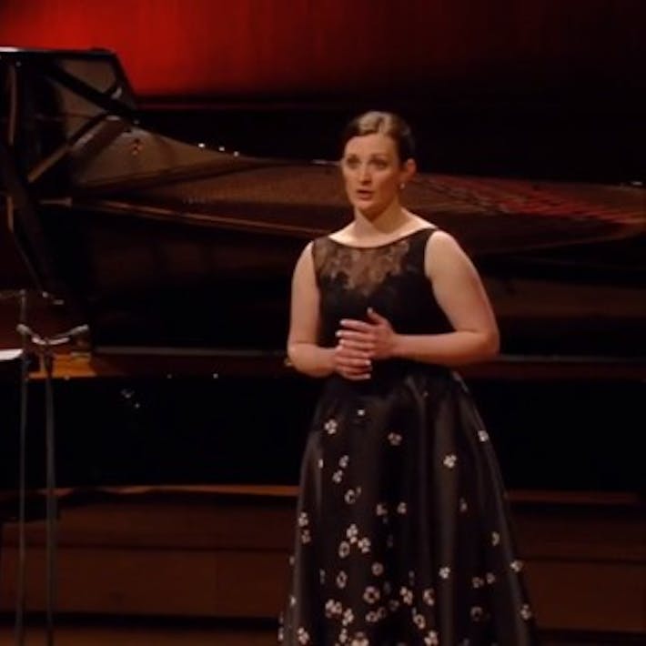Charlotte (sopraan) en Aaron Wajnberg (piano)
