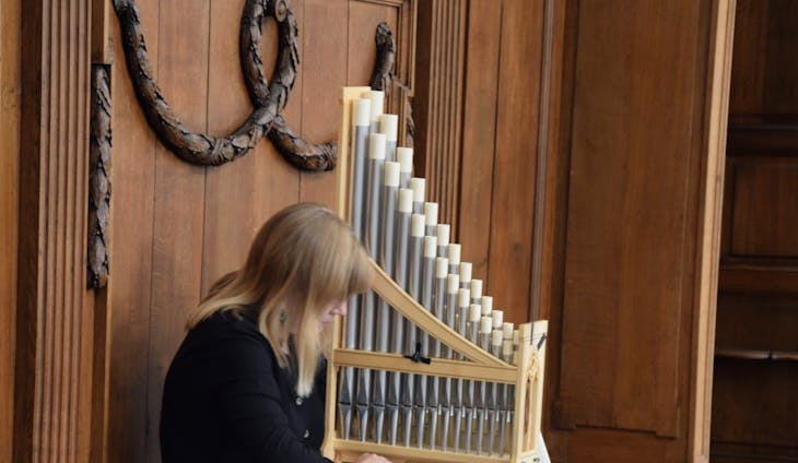 Klavierinstrumenten voor huismuziek in de Middeleeuwen
