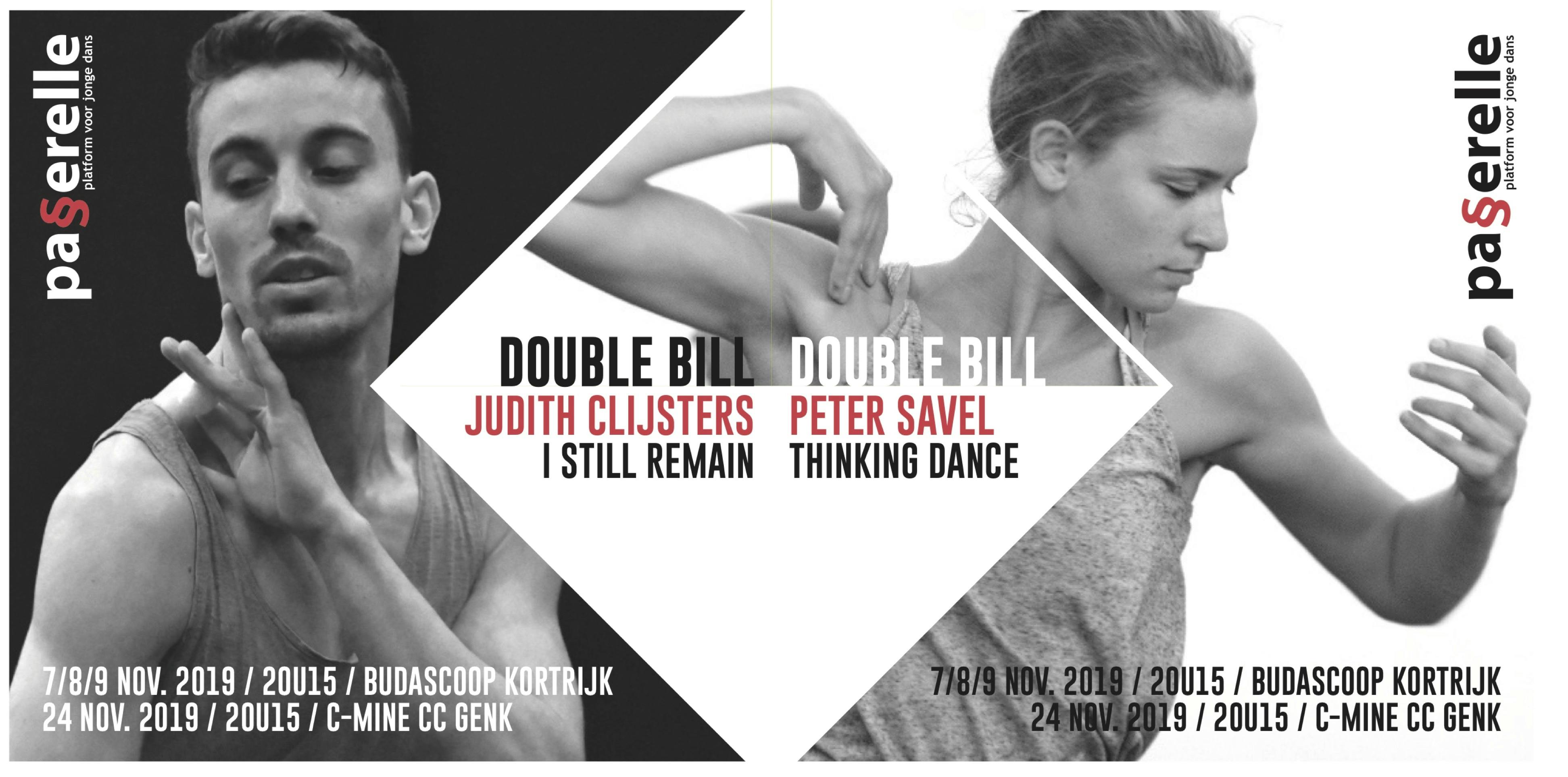 Dansvoorstelling Thinking Dance (Peter Savel) & I Still Remain (Judith Clijsters)