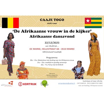 Afrikaanse dansavond: De Afrikaanse vrouw in de kijker